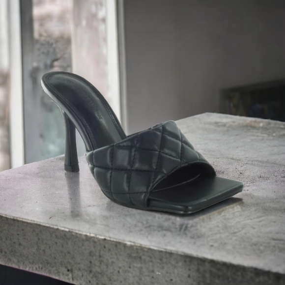 Square Toe Mules - Picture 4 of 4